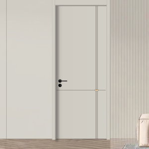 Puertas de Madera Maciza ODM con Bisagras Ajustables, Puertas Interiores con Bisagras para Construcción de Hoteles, Envío Estable - Product Image 5