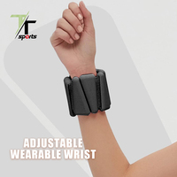 TTSPORTS Accessoires de fitness et musculation : Poids de cheville en silicone, Bracelets lestés en fer pour yoga et Pilates