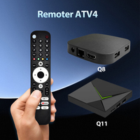 جهاز تحكم عن بعد لاسلكي ذكي بتقنية البلوتوث 2026 ATV4 مع خاصية التعلم، بديل لجهاز Q8 Q11، لصندوق التلفزيون الذكي بنظام أندرويد