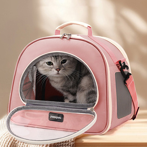 Bolsa <span class=keywords><strong>de</strong></span> transporte para gatos transpirable, bolsa <span class=keywords><strong>de</strong></span> viaje plegable para gato, transportador <span class=keywords><strong>de</strong></span> mascotas y transportador, bolso <span class=keywords><strong>de</strong></span> mano para mascotas, eslingas para exteriores - Product Image 2