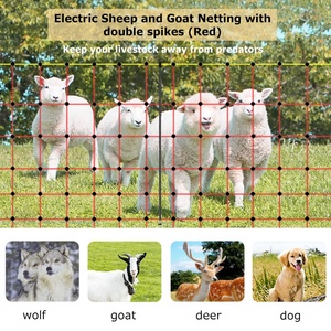 Lydite 90cm 50m cừu/dê hàng rào lưới 14pvc + GF bài viết tăng gấp đôi gai điện hàng rào lưới - Product Image 4