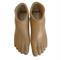 Protège-pieds prothétique médical étanche en polyuréthane personnalisé pour prothèse de membre inférieur, pièce orthopédique