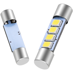 Festoon C5w <span class=keywords><strong>LED</strong></span> Fahrzeug birne 2835 4SMD Weiß 12V Festoon <span class=keywords><strong>LED</strong></span> Glühbirnen 28mm Innen kuppel Kennzeichen Tür leuchten DJ070 - Product Image 3