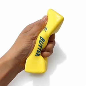 Jouets anti-stress personnalisés en mousse PU souple à rebond lent, en forme de bâton de beurre géant, pour bureau, cadeau, vente en gros - Product Image 5