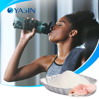 Collagène de poisson en poudre en gros, poudre de peptides de collagène marin hydrolysé en vrac pour la nutrition sportive