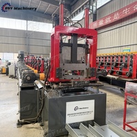 Machine de formage de profilés en C et U entièrement automatique, hydraulique, PLC, interchangeable, CE ISO pour la construction en acier