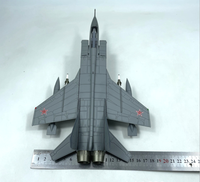 ZFmodel 1:72 sovyet süpersonik MIG-31 simülasyon alaşım Interceptor modeli bitmiş ürün döküm oyuncak araçlar