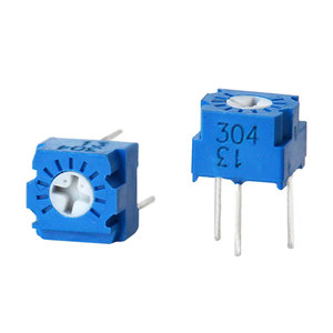 3323 elektronik Multiturn yatay potansiyometre değişken direnç 6Pins 1K 2K 5K 10K 20K 50K 100K 200Kohm 10Mm 15Mm - Product Image 5