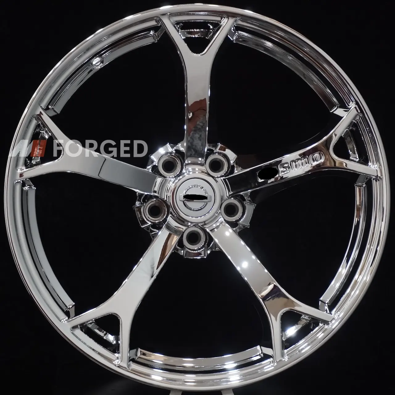 MN Nissan 350z 370z Silver Chrome Nismo V1 Wheels G37 Q50 Forged Rims