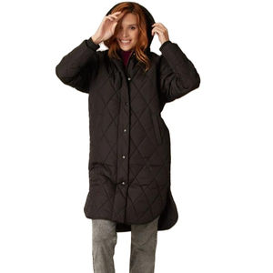 Chaquetas largas e impermeables para mujer, <span class=keywords><strong>abrigo</strong></span> globo de gran tamaño, chaquetas y abrigos de invierno - Product Image 4