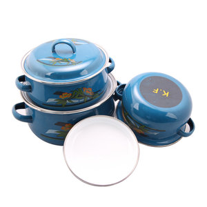 Ventes chaudes : <span class=keywords><strong>Cocotte</strong></span> <span class=keywords><strong>en</strong></span> <span class=keywords><strong>fonte</strong></span> avec design classique, pot ovale émaillé antiadhésif, casserole et couvercle <span class=keywords><strong>en</strong></span> émail - Product Image 3