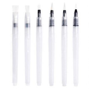 Ensemble de pinceaux de calligraphie et d'aquarelle de voyage avec poils en nylon pour la peinture à l'aquarelle, emballage personnalisable - Product Image 4