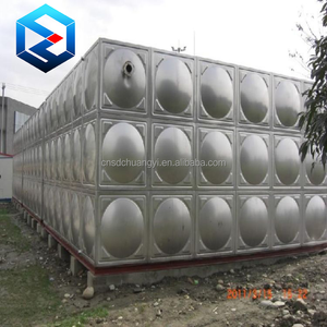 Tanque de Almacenamiento de <span class=keywords><strong>Agua</strong></span> Modular Portátil Combinado de Acero Inoxidable SS304 de 200000 Litros, Ensamblado, 10x5x4M, Fabricante - Product Image 3