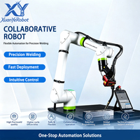 Station de travail robotisée collaborative pour le soudage, cellule de soudage Cobot avec tablette de commande, pas de clôture de sécurité requise