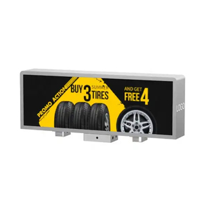 Ventanas de coche Led P2.5 Sistema de control de temperatura automático de alta calidad Buena disipación de calor Techo de coche Pantalla Led de doble cara - Product Image 1