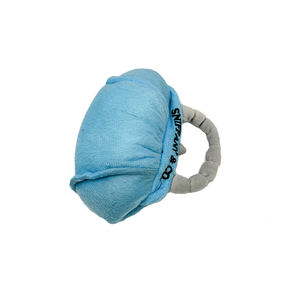 Özel yıkanabilir mavi inci çanta evcil hayvan için peluş oyuncaklar küçük orta köpek hediyeler dolması ker ker eğlenceli köpek çiğneme Bite aksesuar - Product Image 4