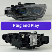 Adapté aux BMW Série 3 F30 F35 13-18, nouveau style de phare à LED avec lentille, phares à LED, accessoires automobiles