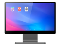 Sistema POS Android Todo en Uno de 15.6 Pulgadas, Caja Registradora con Windows 15.6, IMIN SWAN 1 para Aplicaciones de Punto de Venta