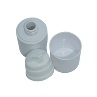 Bouteilles sans air en PP blanc 30ml récipient cosmétique en plastique sans air bouteille de pompe à bouchon à vis de lotion