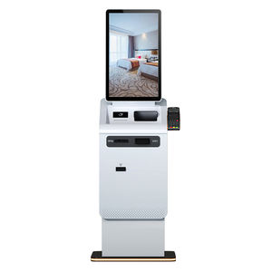 क्रटली 27 इंच कैश डिस्पेंसर एटम मशीन मुद्रा विनिमय मशीन स्व भुगतान कियोस्क कैश और सिक्के स्वीकार करने वाले कियोस्क टर्मिनल - Product Image 1