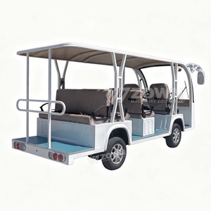 Vehículo Eléctrico de Cuatro Ruedas ZOWN con Plataforma Plana Extendida para Servicio de Recorridos por el Campus - Product Image 1