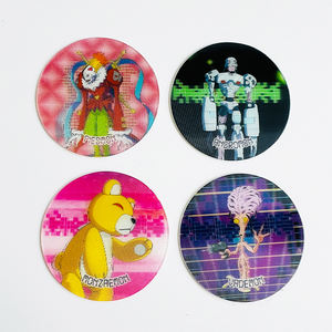 <span class=keywords><strong>Tazos</strong></span> Lenticulares 3D con Efecto de Profundidad para Promociones de Alimentos y Refrigerios, <span class=keywords><strong>Tazos</strong></span> 3D de PP para Niños - Product Image 4