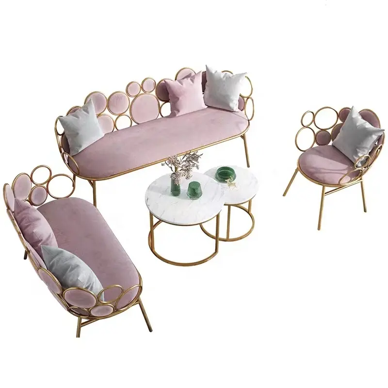 Yicheng Schönheit China gute Schönheit Haar oder Nagels tudio Sofa Set Salon Ausrüstung Warte bank billige Wartezimmer Stühle günstigen Preis