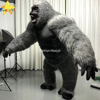 Funtoys Costume de Mascotte Gonflable Gorille Singe 2/2.6/3m King Kong Personnalisé Anime Cosplay Mascotte Robe Fantaisie Carnaval pour Adulte