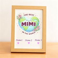 Fotorahmen für Bumpin Muttertag Lustige Schwangerschaftskarte, Erster Muttertag, Bestes Geschenk für werdende Mütter