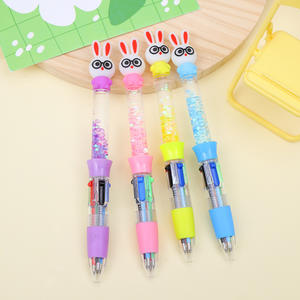 Bolígrafo Popular con Figura de Dibujos Animados de Frutas, Bolígrafo de Punta Redonda con Líquido Brillante, Mini Bolígrafo de 4 Colores, Recuerdos de <span class=keywords><strong>Boda</strong></span>, Artículos Promocionales para Eventos - Product Image 2