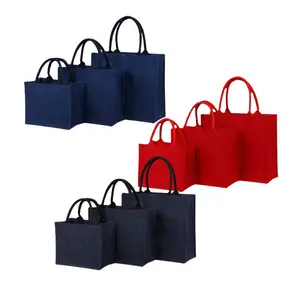 Low Price Custom LOGO Shopping Tote Bag Jute Carrying Significant Weight Natural Hessian Burlap Tote Bags Wholesale