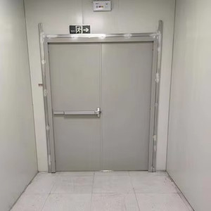 <span class=keywords><strong>Porte</strong></span> en acier ignifugée, <span class=keywords><strong>porte</strong></span> de sortie d'urgence résistante au feu sur mesure pour bâtiments commerciaux et résidentiels - Product Image 4
