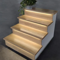 Marchepied d'escalier en MDF flexible, rayon personnalisé R5 R10, nez d'escalier à angle droit, antidérapant, résistant à l'humidité