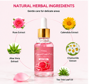Spray Yoni OEM Eliminador de Olores, Hidratante Vaginal <span class=keywords><strong>para</strong></span> Humectación, Equilibrio del pH y Desodorante, Aceite Femenino Yoni Reafirmante - Product Image 6