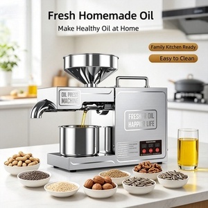 Presse à <span class=keywords><strong>huile</strong></span> en acier inoxydable pour la maison et les petites entreprises – <span class=keywords><strong>Huile</strong></span> <span class=keywords><strong>d</strong></span>'<span class=keywords><strong>olive</strong></span>, de lin et de moringa pressée à froid - Product Image 3