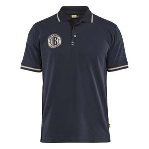 BLAKLADER-Polo de manga corta 940210508600M Grit and Grind Azul marino oscuro CAMISETAS Y POLOS DE TRABAJO - Product Image 1