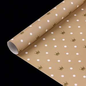 Rollo de Papel Kraft Desechable de 80g con Recubrimiento de Silicona para Envolver Regalos, 43*300cm, Personalizable, de Lujo, al por Mayor - Product Image 4
