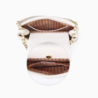 Disponible en cuir dames sac à main peau de vache de luxe chaîne épaule sac à main sac à main Vintage en cuir véritable matelassé femmes sac de mode