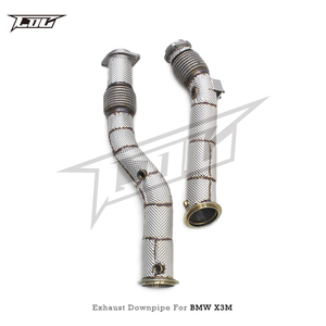 ท่อลงตรงแบบตรงรุ่นสำหรับ BMW X3M/X4M F97/F98 3.0T ปี 2019-2023 พร้อมแผ่นกันความร้อน 1.5 มม. ท่อไอเสีย ท่อเทอร์โบ - Product Image 6
