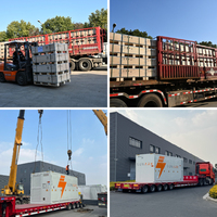 Système de stockage d'énergie conteneurisé Sunark intégré 500 kW 1 MWh BESS, batterie au lithium solaire industrielle avec garantie de 10 ans