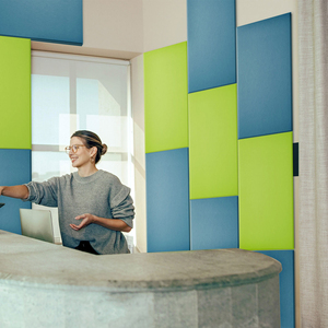 Hot bán chống cháy âm thanh hấp thụ nhiệt cách âm Vải Bọc cách âm cách ly cách âm tấm cho bức tường - Product Image 2