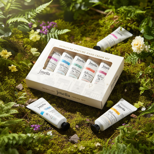 Ensemble de crèmes pour les mains parfumées Jmella Signature 5 pièces Hydratantes éclaircissantes pour tous types de peaux - Product Image 3