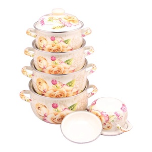 806D ด้วยดอกไม้เต็มรูปแบบที่มีคุณภาพดีร้อนขายในแอฟริกาเคลือบหม้อร้อน - Product Image 6