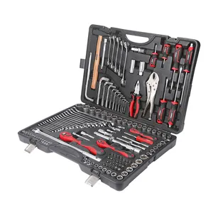 China Supplier 142 pcs professional wrench socket spanner tool set box