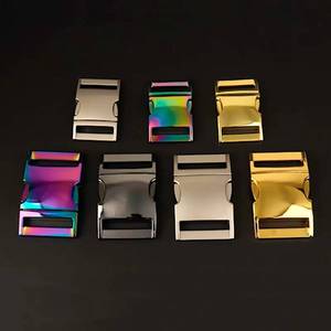 <b>Side</b> Release Buckle, manufacturer of metal pet accessories, wholesale <b>side</b> release buckles for dog leashes and backpacks - Product Image 1