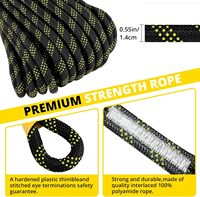 Extérieur 6mm 10mm 12mm 16mm 100m montagne escalade roche statique escalade corde de sécurité dynamique pour arbre
