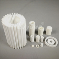 Tube microporeux en PTFE fritté en poudre 0,3/0,45/5 microns pour filtration haute pression de gaz et de liquides en cuve sous pression
