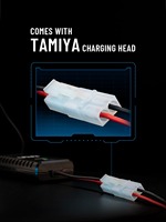 Cargador de Baterías ToolkitRC UN3 4-8S USB-C NiMh U3 2-3S LiPo 2A 25W con Puerto de Balanceo y Carga Directa para Piezas de Aviones RC y Drones FPV