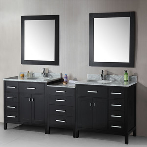 <span class=keywords><strong>Prima</strong></span> George 2025 nuevo estilo 48 pulgadas pared flotante <span class=keywords><strong>1</strong></span> fregadero colgante 2 cajones muebles de baño tocador de baño - Product Image 2