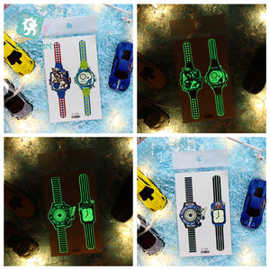 เด็กเรืองแสงในที่มืดรอยสักการ์ตูนสไตล์ผสม,รอยสักปลอมเรืองแสงสติกเกอร์รอย<span class=keywords><strong>สัก</strong></span><span class=keywords><strong>นาฬิกา</strong></span>ร่างกายสำหรับเด็ก - Product Image 5